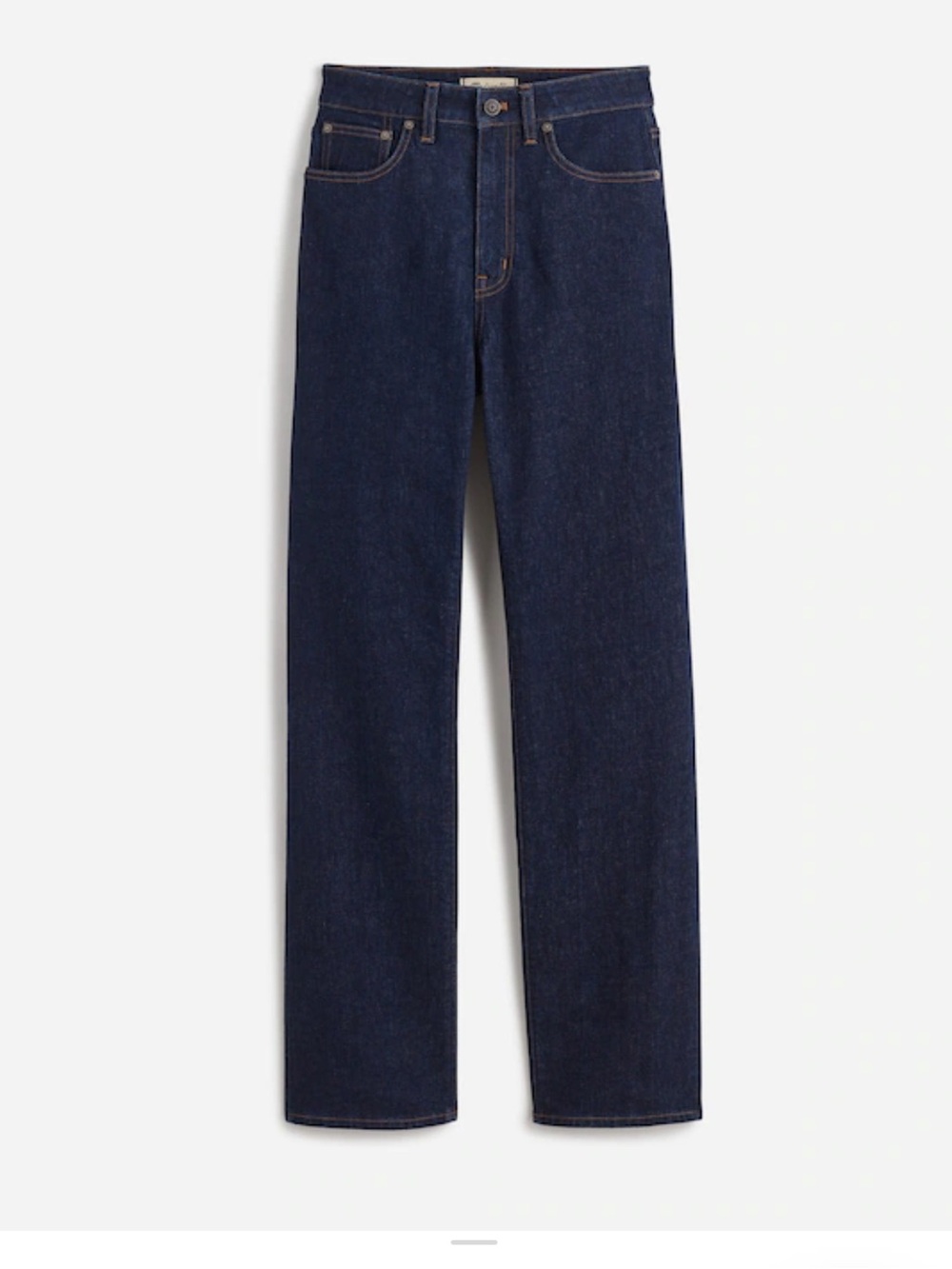 Madewell The Curvy '90s Straight Jean $128 Dark Wash